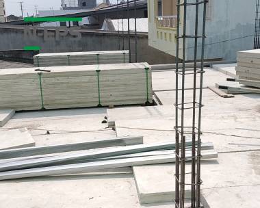 Thay thế sàn btct bằng sàn bê tông nhẹ N-EPS tại Ninh Thuận