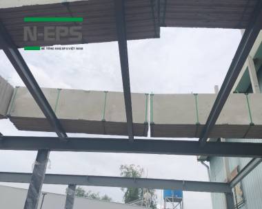 Giải pháp sàn nhẹ thay thế sàn deck BTCT tại Nhà Bè