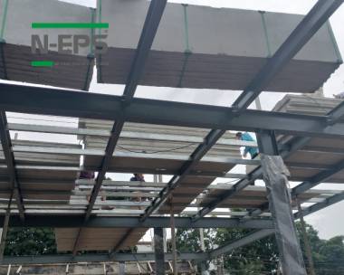 Giải pháp sàn nhẹ thay thế sàn deck BTCT tại Nhà Bè
