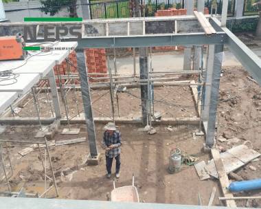 Giải pháp sàn nhẹ thay thế sàn deck BTCT tại Nhà Bè