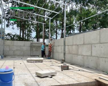 Mẫu nhà cấp 4 lắp ghép đơn giản