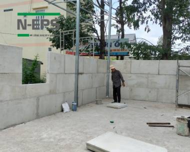 Mẫu nhà cấp 4 lắp ghép đơn giản