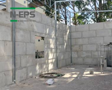 Nhà lắp ghép  tiền chế  bê tông nhẹ N-EPS tại An Giang