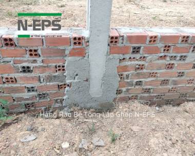 Hàng Rào Bê Tông Lắp Ghép Tại Bình Phước - Tường Cao 1.8m
