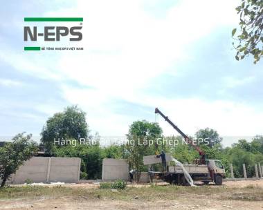 Hàng Rào Bê Tông Lắp Ghép Tại Bình Phước - Tường Cao 1.8m