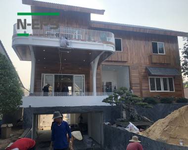 Biệt thự bê tông nhẹ Tây Ninh 