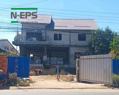 Biệt thự bê tông nhẹ Tây Ninh 