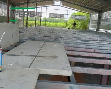 Sàn bê tông nhẹ T8 cho nhà xưởng Bình Phước