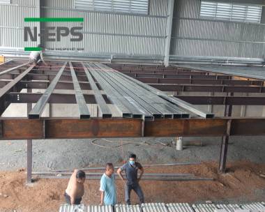 Sàn bê tông nhẹ T8 cho nhà xưởng Bình Phước