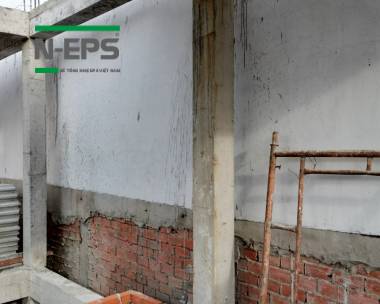 Nhà phố bê tông nhẹ tại Bình Dương 