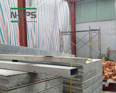 Nhà tiền chế tường sàn bê tông nhẹ tại Thủ Đức
