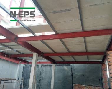 Nhà tiền chế tường sàn bê tông nhẹ tại Thủ Đức