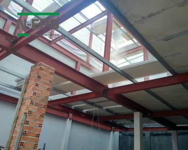 Nhà tiền chế tường sàn bê tông nhẹ tại Thủ Đức