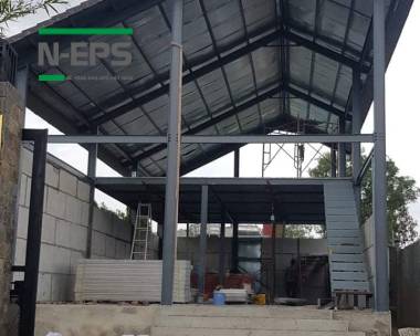 Tường nhẹ chống nóng cho nhà xưởng