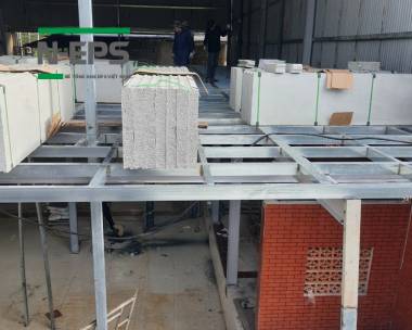 Sàn bê tông nhẹ cho nhà tiền chế tại Đồng Nai