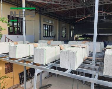 Sàn bê tông nhẹ cho nhà tiền chế tại Đồng Nai