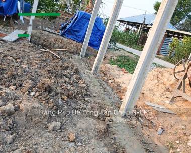 Bản Vẽ Thiết Kế Hàng Rào Bê Tông Lắp Ghép 