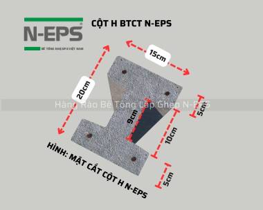 Bản Vẽ Thiết Kế Hàng Rào Bê Tông Lắp Ghép 