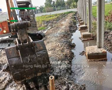 Bản Vẽ Thiết Kế Hàng Rào Bê Tông Lắp Ghép 