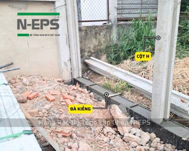 Bản Vẽ Thiết Kế Hàng Rào Bê Tông Lắp Ghép 