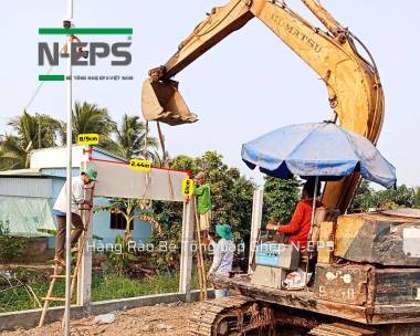 Bản Vẽ Thiết Kế Hàng Rào Bê Tông Lắp Ghép 