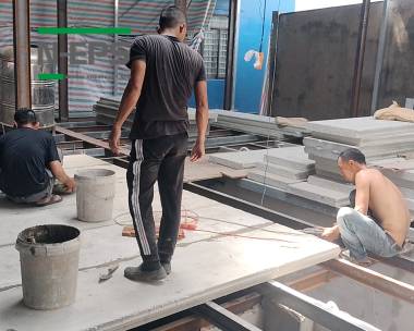 Các Công Trình Ứng Dụng Tấm Sàn T8