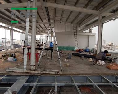Sàn bê tông nhẹ thi công trên nhà cao tầng