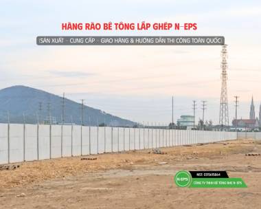 Công Trình Hàng Rào Lắp Ghép Quy Mô Lớn Tại Nghệ An