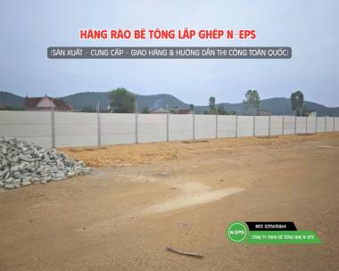 Công Trình Hàng Rào Lắp Ghép Quy Mô Lớn Tại Nghệ An