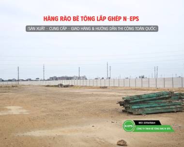Công Trình Hàng Rào Lắp Ghép Quy Mô Lớn Tại Nghệ An