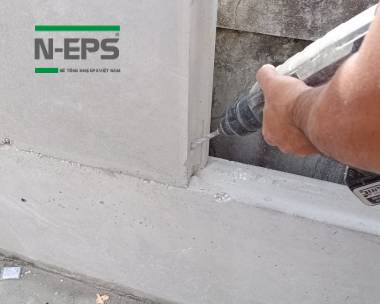 Công trình tường sàn bê tông nhẹ N-EPS tại Kon Tum