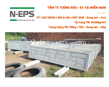 Quy cách tấm bê tông đúc sẵn 