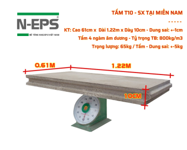 Quy cách tấm bê tông đúc sẵn 