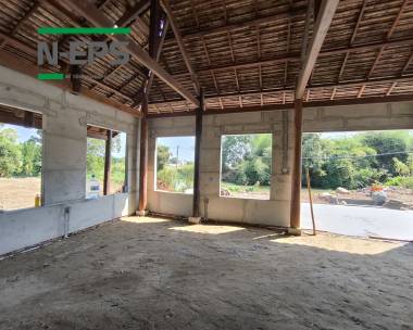 Nhà gỗ xây tường bê tông nhẹ N-EPS