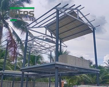 Nhà tiền chế lắp ghép bê tông nhẹ tại Bến Tre