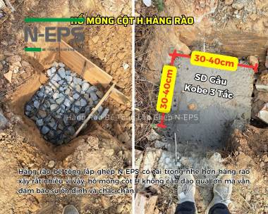 Tổng Hợp Mẫu Hàng Rào Bê Tông Nhẹ T8 N-EPS