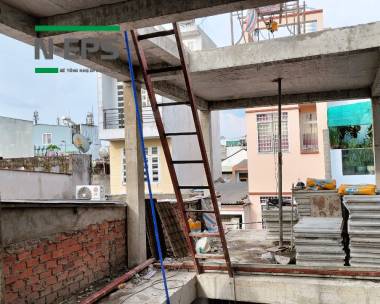 Nhà phố bê tông nhẹ tại Bình Dương 