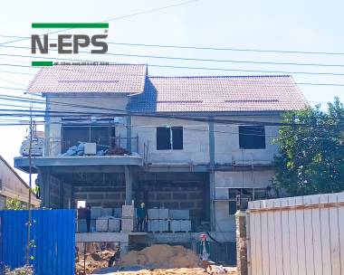 Biệt thự bê tông nhẹ Tây Ninh 