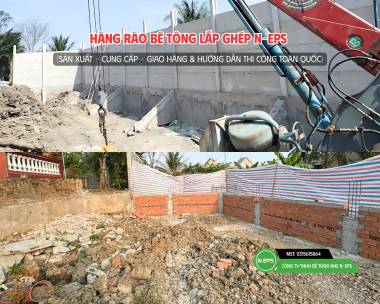 Giải Pháp Nâng Nền - Tường Chắn Đất Từ Bê Tông Đúc Sẵn