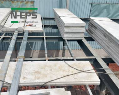 Giải pháp sàn nhẹ thay thế sàn deck BTCT tại Nhà Bè