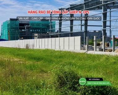 Công Trình Tại Hà Nam Sử Dụng Hàng Rào Bê Tông Nhẹ