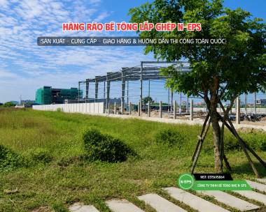 Công Trình Tại Hà Nam Sử Dụng Hàng Rào Bê Tông Nhẹ