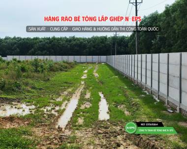 Tổng Hợp Mẫu Hàng Rào Bê Tông Nhẹ T8 N-EPS