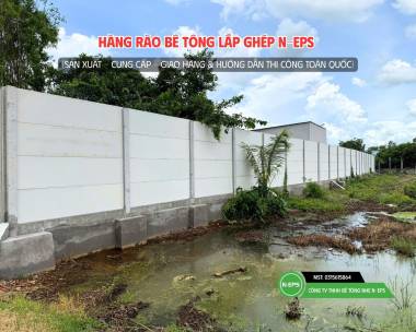 Tổng Hợp Mẫu Hàng Rào Bê Tông Nhẹ T8 N-EPS