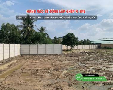 Tường Rào Bê Tông Nhẹ Tại Cần Thơ Cao 3M