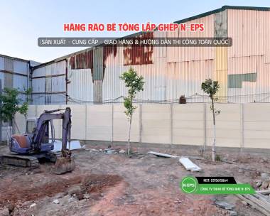 Tổng Hợp Mẫu Hàng Rào Bê Tông Nhẹ T8 N-EPS