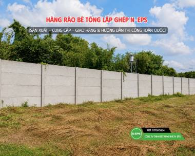 Tổng Hợp Mẫu Hàng Rào Bê Tông Nhẹ T8 N-EPS