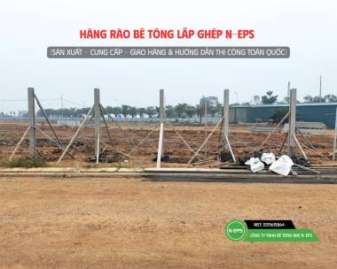 Hướng Dẫn Thi Công Hàng Rào Lắp Ghép Bê Tông Nhẹ Tại Hà Nội