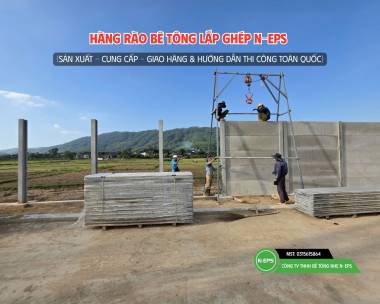 Hàng Rào Lắp Ghép Tại Nghệ An Cho Trạm Biến Áp Siêu Dài