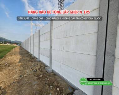 Hàng Rào Lắp Ghép Tại Nghệ An Cho Trạm Biến Áp Siêu Dài